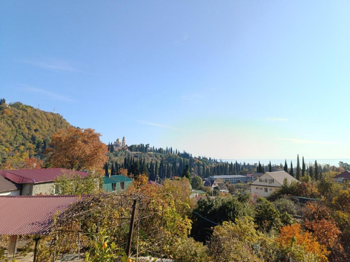 Inzhir Guest House New Athos Buitenkant foto